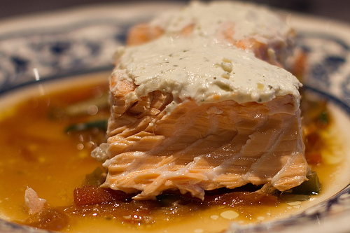 "Salmon en Papillote con Verduras Marinadas en Soja y Queso" papillote.jpg